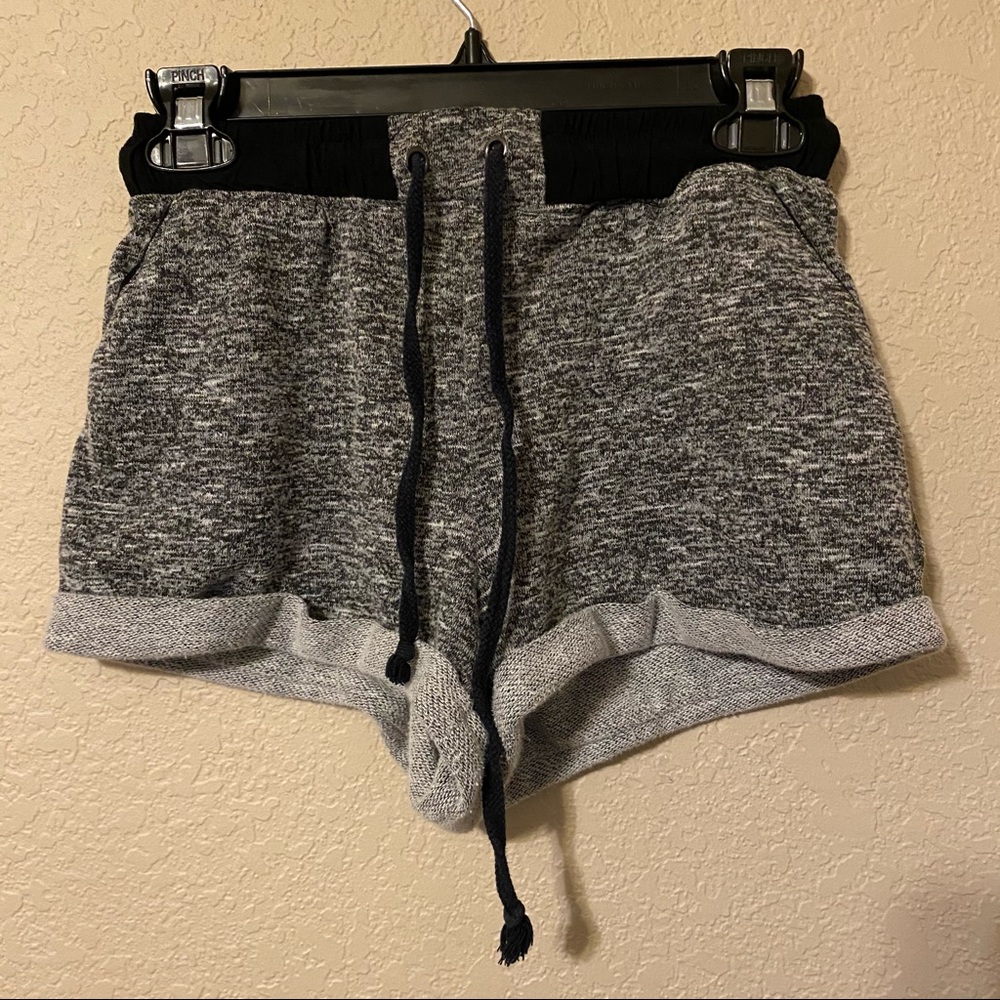 ❤️Ambiance Grey and Black Lounge Shorts
